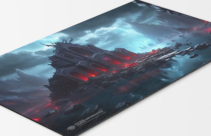 Grixis Triome Playmat – 24x14 Magic: The Gathering MTG Card Mat with Land-Inspired Artwork