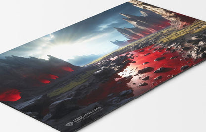 Mardu Triome Playmat – 24x14 Magic: The Gathering MTG Card Mat with Land-Inspired Artwork