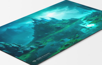 Sultai Triome Playmat – 24x14 Magic: The Gathering MTG Card Mat with Land-Inspired Artwork