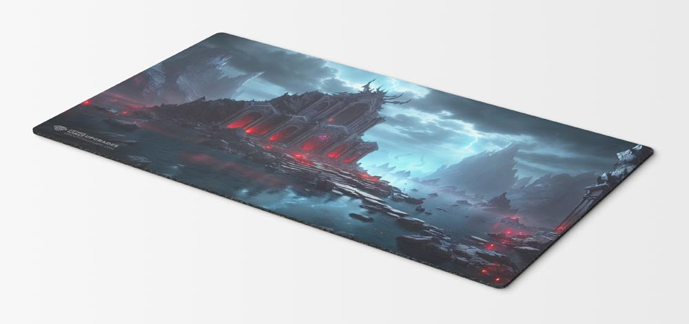 Grixis Triome Playmat – 24x14 Magic: The Gathering MTG Card Mat with Land-Inspired Artwork