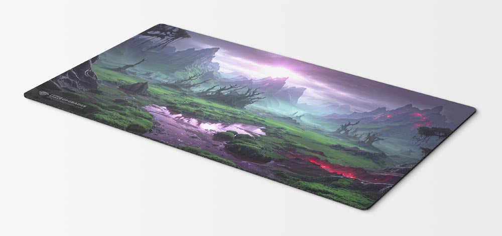 Jund Triome Playmat – 24x14 Magic: The Gathering MTG Card Mat with Land-Inspired Artwork