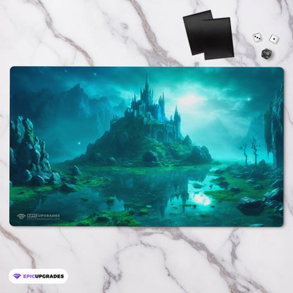 Sultai Triome Playmat – 24x14 Magic: The Gathering MTG Card Mat with Land-Inspired Artwork