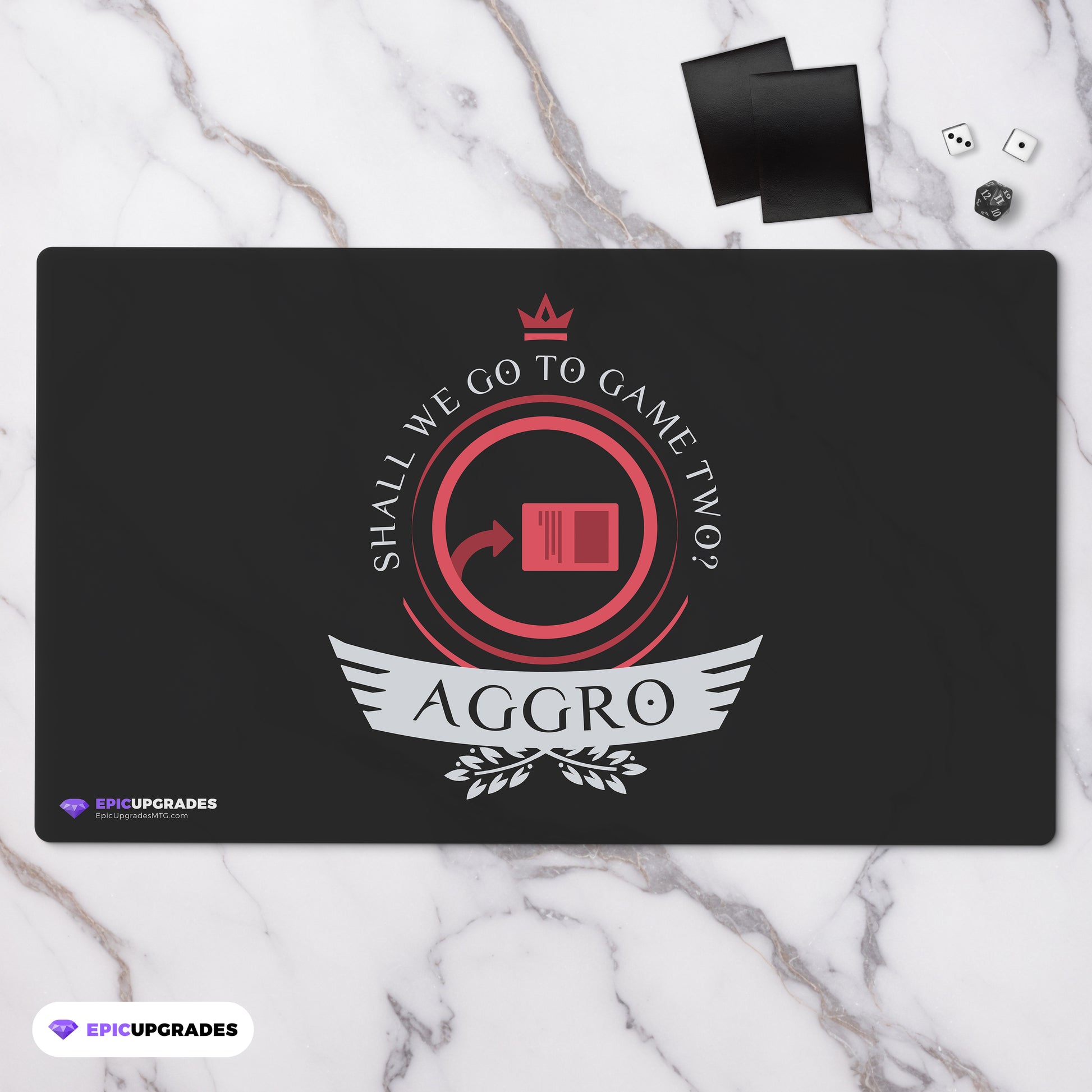 Playmat - Aggro Life V2 Magic the Gathering - epicupgrades