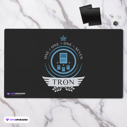 Playmat - Tron Life (Blue) Magic the Gathering - epicupgrades